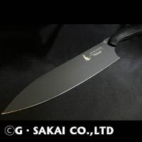 NYAIFE KITCHEN ブラックブレード　牛刀 210mm サーバルキャットver