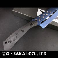 SABI NYAIFE KITCHEN 3 ブルーブレード 三徳包丁 ネコver