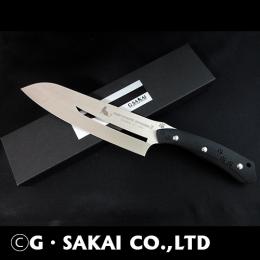 SABI NYAIFE KITCHEN3 三徳包丁　ネコver