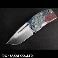 浮紋-UKIMON-　TANTO POINT　赤富士　