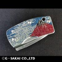 浮紋-UKIMON-　TANTO POINT　赤富士　