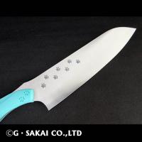 NYAIFE KITCHEN LC200N　三徳包丁 ネコver　【数量限定】