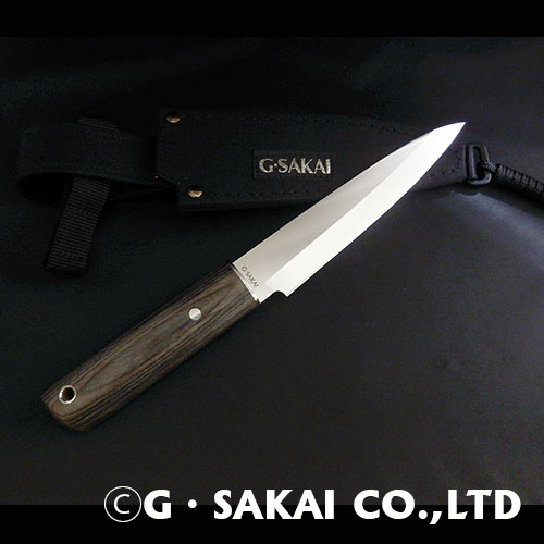 G サカイ G SAKAI アウトドア サシミ M 刃長160mm 柄長110mm 刃厚3ｍｍ ナイフ 包丁 キャンプ