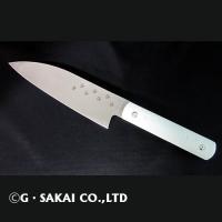 NYAIFE KITCHEN ホワイトG-10　出刃　ネコver 【限定カラー】