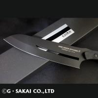 SABI KNIFE KITCHEN3 ブラックブレード 三徳包丁