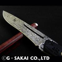 ダマスカス　テーブルナイフ　スナネコver　【30%OFF】