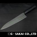 望泉作 チタンコーティング　 黒ハンドル　牛刀【30%OFF】