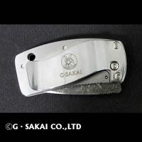 浮紋-UKIMON-　ダマスカス TANTO POINT 山茶花